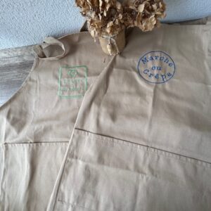 Tablier cuisinier personnalisable